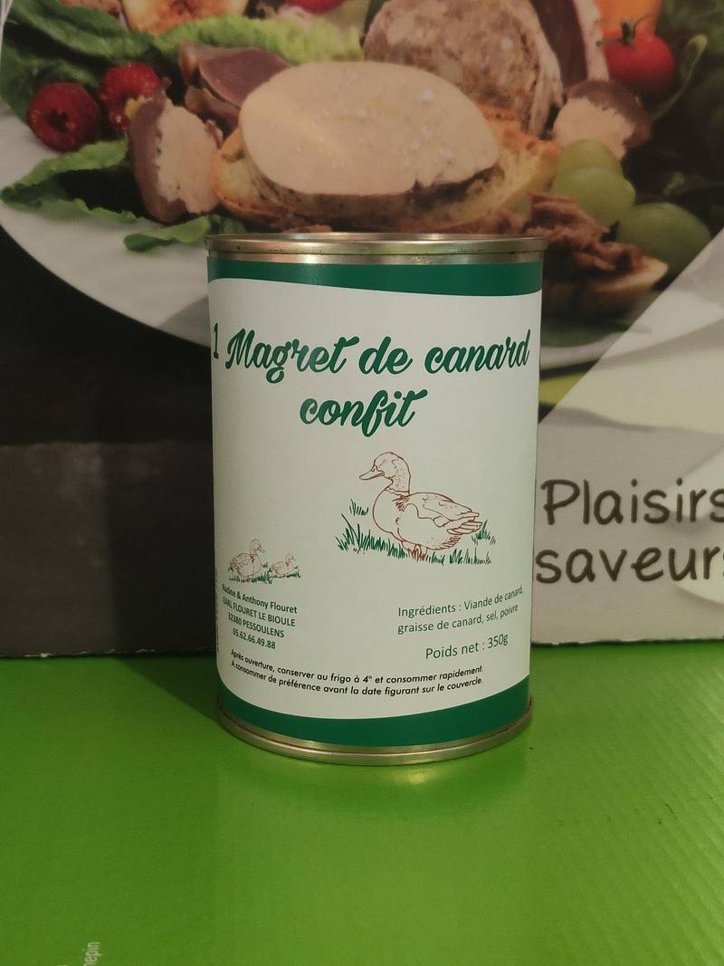 Graisse de canard 600 g - CONSERVES - Confits - Le Buret